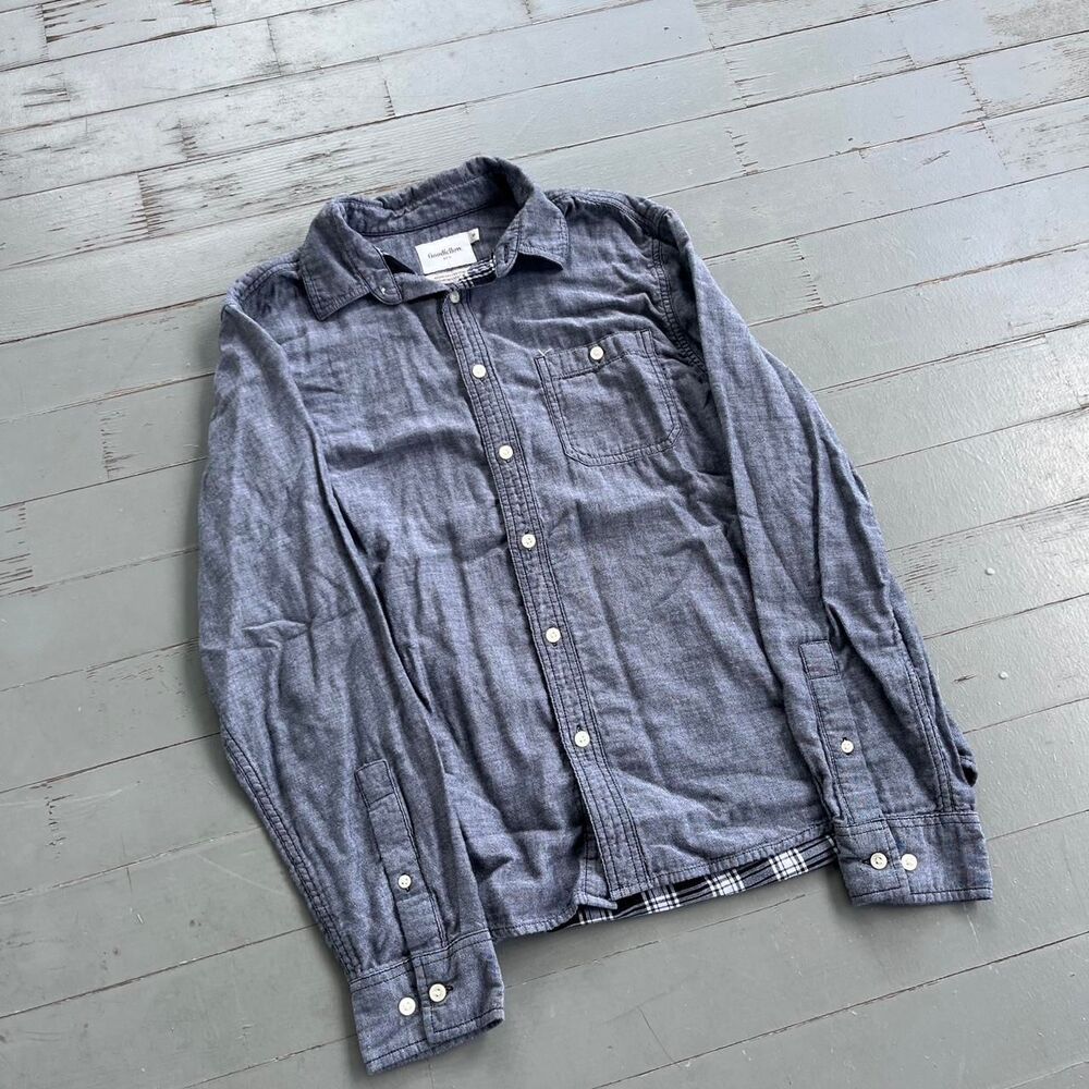 Goodfellow old money y2k button up longsleeve shirt